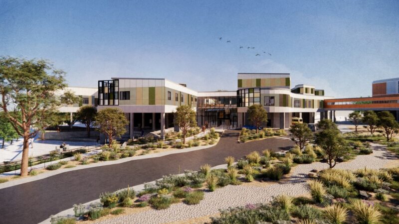 Rendering Tamworth Mental Health Unit